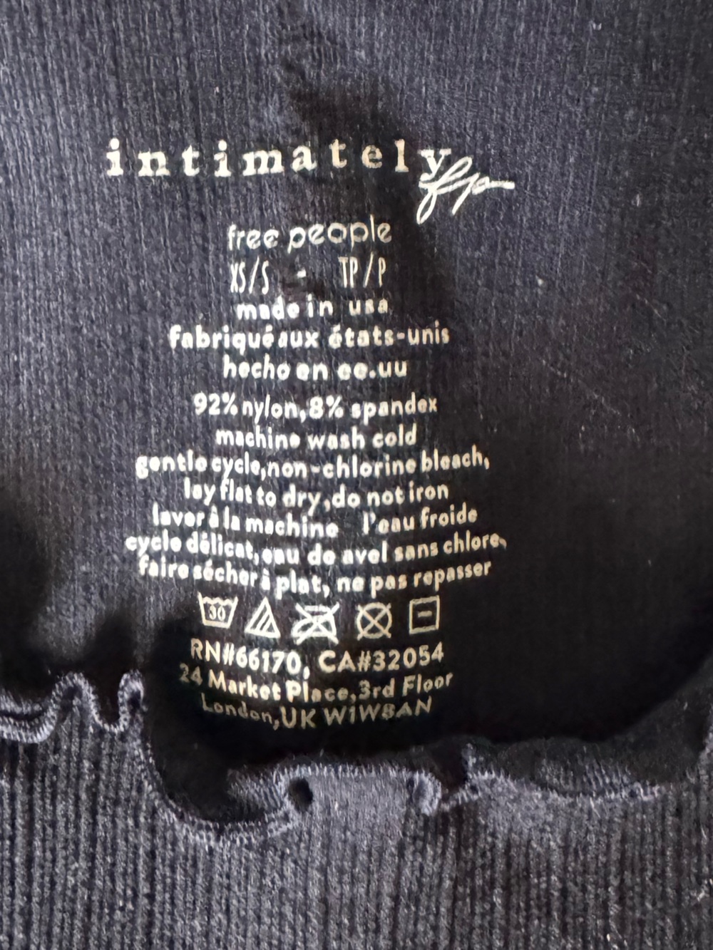 Free People Better This Way Black Tank - Picture 4 of 6